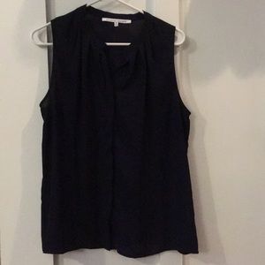 Collective Concepts, Navy Blue Sleeveless Blouse